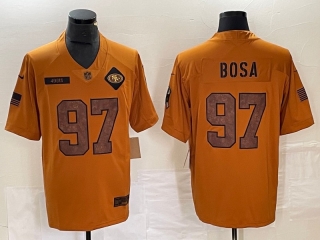 San Francisco 49ers 97# Bosa NFL Mens Jerseys 116171