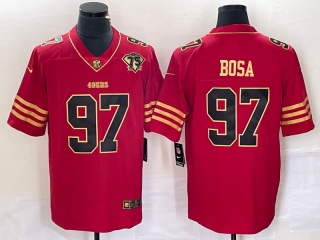 San Francisco 49ers 97# Bosa NFL Mens Jerseys 116173