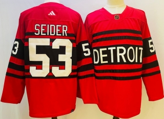 Detroit Red Wings 53# Seider NHL Jerseys 116234