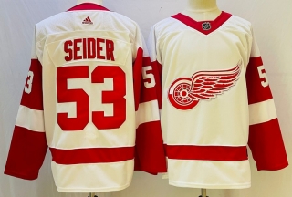 Detroit Red Wings 53# Seider NHL Jerseys 116235