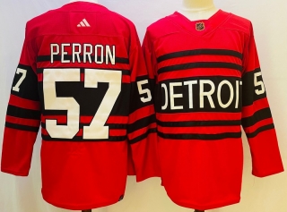 Detroit Red Wings 57# Perron NHL Jerseys 116236