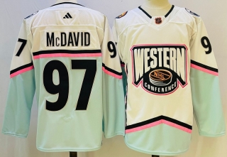 Edmonton Oilers 97# McDavid 2023 NHL Western Conference All-Star Game Jerseys 116256