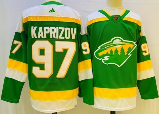 Minnesota Wild 97# Kaprizov NHL Jerseys 116269