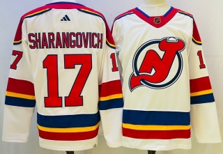 New Jersey Devils 17# Sharangovich NHL Jerseys 116275