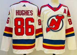 New Jersey Devils 86# Hughes NHL Jerseys 116279