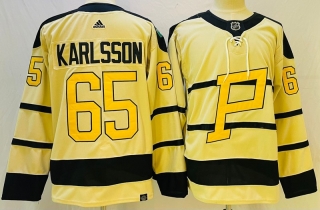 Pittsburgh Penguins 65# Karlsson NHL Jerseys 116315