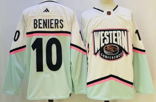 Seattle Kraken 10# Beniers 2023 NHL Western Conference All-Star Game Jerseys 116332