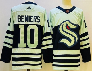 Seattle Kraken 10# Beniers NHL Jerseys 116333