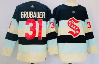 Seattle Kraken 31# Grubauer NHL Jerseys 116338