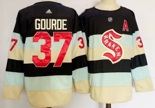 Seattle Kraken 37# Gourde NHL Jerseys 116341