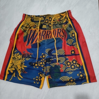 Golden State Warriors NBA Basketball Pocket Shorts 116398