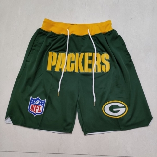 Green Bay Packers NFL Basketball Pocket Shorts 116399