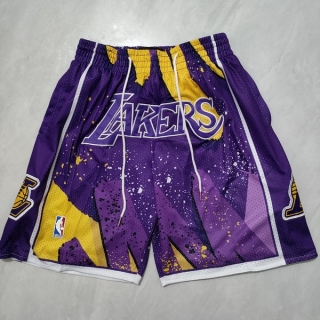 Los Angeles Lakers NBA Basketball Pocket Shorts 116404