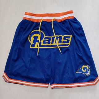 Los Angeles Rams NFL Basketball Pocket Shorts 116406