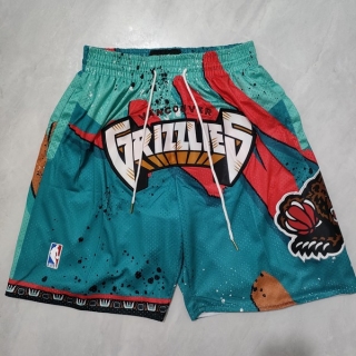 Memphis Grizzlies NBA Basketball Pocket Shorts 116407