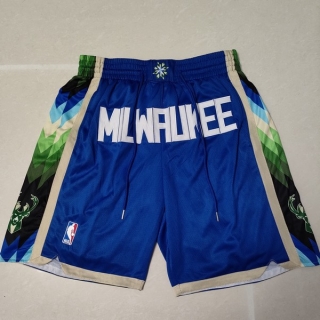 Milwaukee Bucks NBA Basketball Pocket Shorts 116412