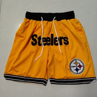 Pittsburgh Steelers NFL Basketball Pocket Shorts 116427