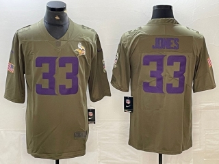 Minnesota Vikings 33# Jones NFL Mens Jerseys 116437