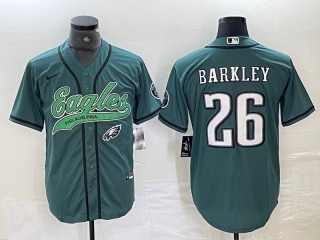 Philadelphia Eagles 26# Barkley NFL Mens Jerseys 116443