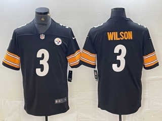 Pittsburgh Steelers 3# Wilson NFL Mens Jerseys 116457