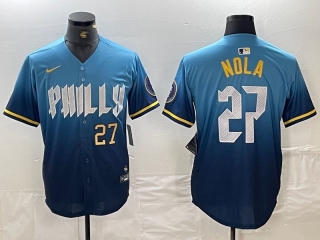 Philadelphia Phillies 27# Nola MLB Mens Jerseys 116550