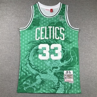 Boston Celtics 33# Bird NBA Mens Mitchell & Ness Trowback Jerseys 116566