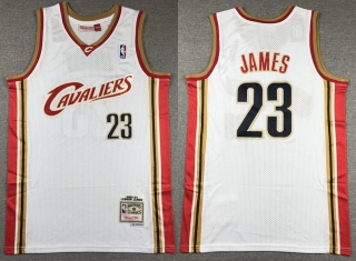 Cleveland Cavaliers 23# James NBA Mens Mitchell & Ness Trowback Jerseys 116570