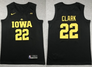 Iowa 22# Clark NCAA Mens Basketball Jerseys 116577