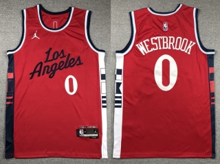 Los Angeles Clippers 0# Westbrook NBA Mens Jerseys 116579