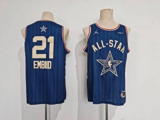 Philadelphia 76ers 21# Embiid NBA All-Star Mens Jerseys 116626