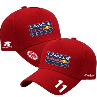 Red Bull Curved Snapback Hats 116841