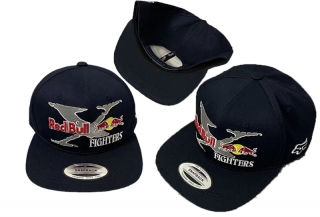 Red Bull Curved Snapback Hats 116854