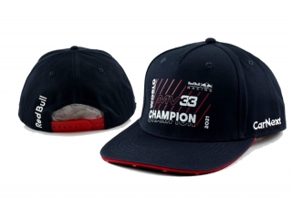 Red Bull Racing Mv 33 World Champion 2021 Curved Snapback Hats 116857