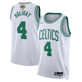 Boston Celtics 4# Holiday 2023-24 NBA Finals Jerseys 117030