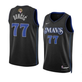 Dallas Mavericks 77# Doncic 2023-24 NBA Finals Jerseys 117043