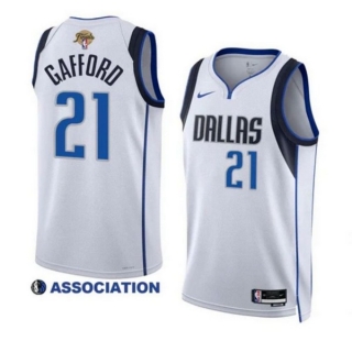 Dallas Mavericks 21# Gafford 2023-24 NBA Finals Jerseys 117047