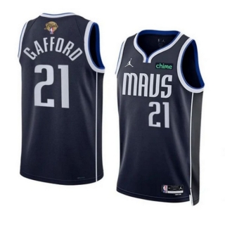 Dallas Mavericks 21# Gafford 2023-24 NBA Finals Jerseys 117048