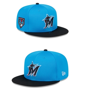 Miami Marlins MLB Snapback Hats 117101