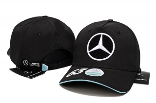 Mercedes-Bens AMG Pure Cotton High Quality Curved Adjustable Hats 117332