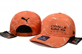 Red Bull Puma Pure Cotton High Quality Curved Snapback Hats 117336