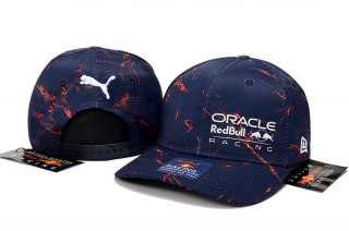 Red Bull Puma Pure Cotton High Quality Curved Snapback Hats 117337