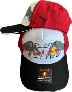 Red Bull Curved Adjustable Hats 117375