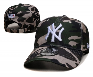 New York Yankees MLB 9FORTY Stair Cloth Adjustable Strapback Hats 117425