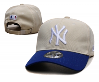 New York Yankees MLB 9FORTY Stair Cloth Adjustable Strapback Hats 117442