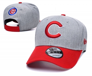 MLB Chicago Cubs Curved Snapback Hats 95419