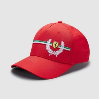 Ferrari Curved Snapback Hats 117462