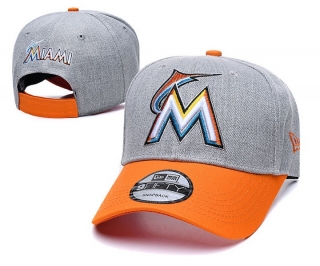 Miami Marlins MLB 9FIFTY Curved Snapback Hats 117467