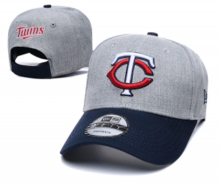 Minnesota Twins MLB 9FIFTY Curved Snapback Hats 117468