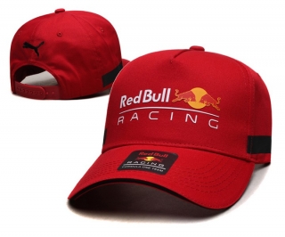 Red Bull Curved Snapback Hats 117533