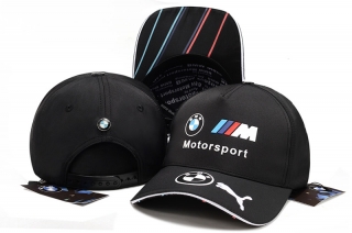 BMW Motorsport Curved Snapback Hats 117574